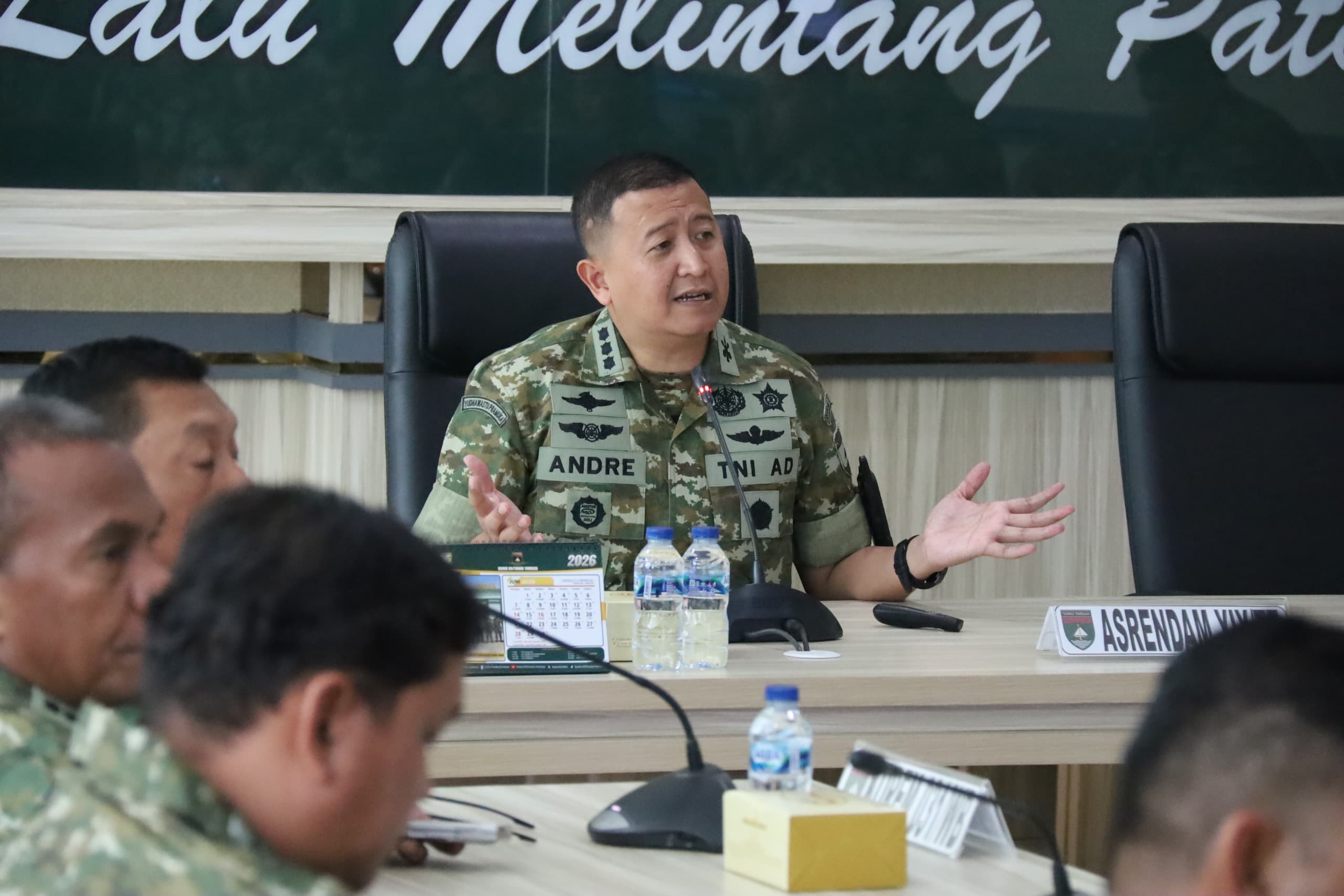 Kodam XIX Tuanku Tambusai Perkuat Pengendalian Program dan Implementasi Doktrin TNI AD