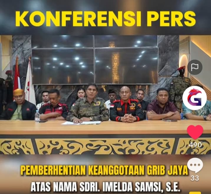 Polemik DPD GRIB JAYA Riau Selesai, DPP GRIB JAYA Resmi Berhentikan IMELDA Samsi, SE sebagai anggota
