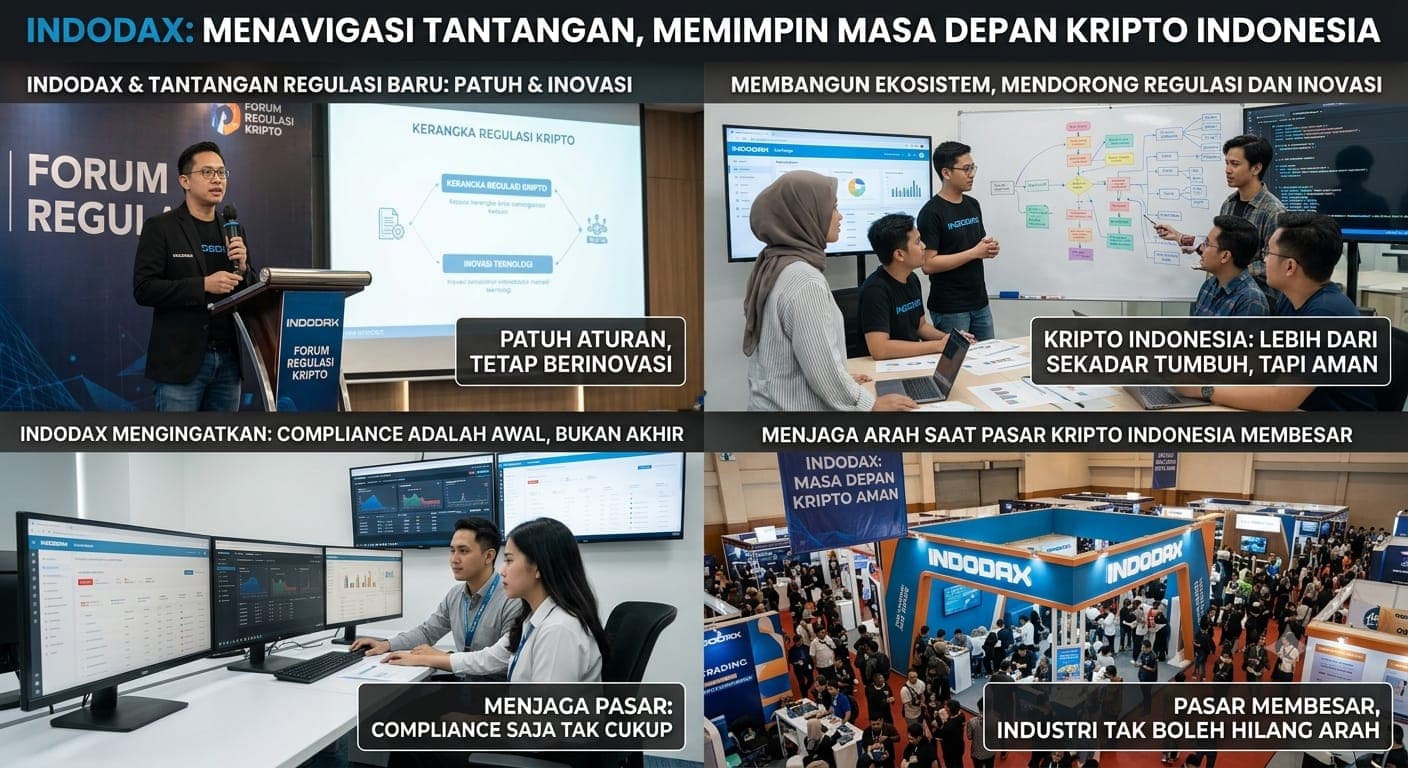Saat Pasar Kripto Membesar, INDODAX Mendorong Industri Tak Kehilangan Arah