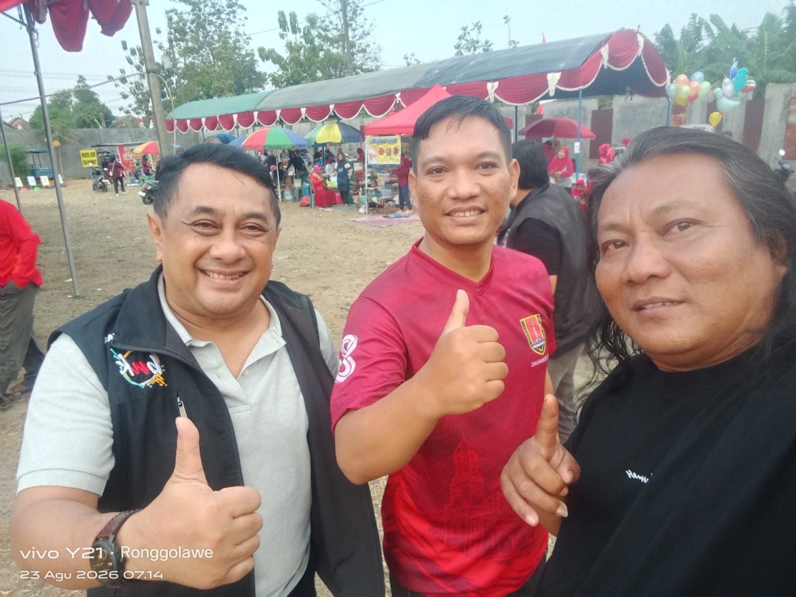 Ribuan Warga Penggaron Kidul Guyup Rayakan HUt  RI ke 81 Lewat FUN RUn 4,5 KM