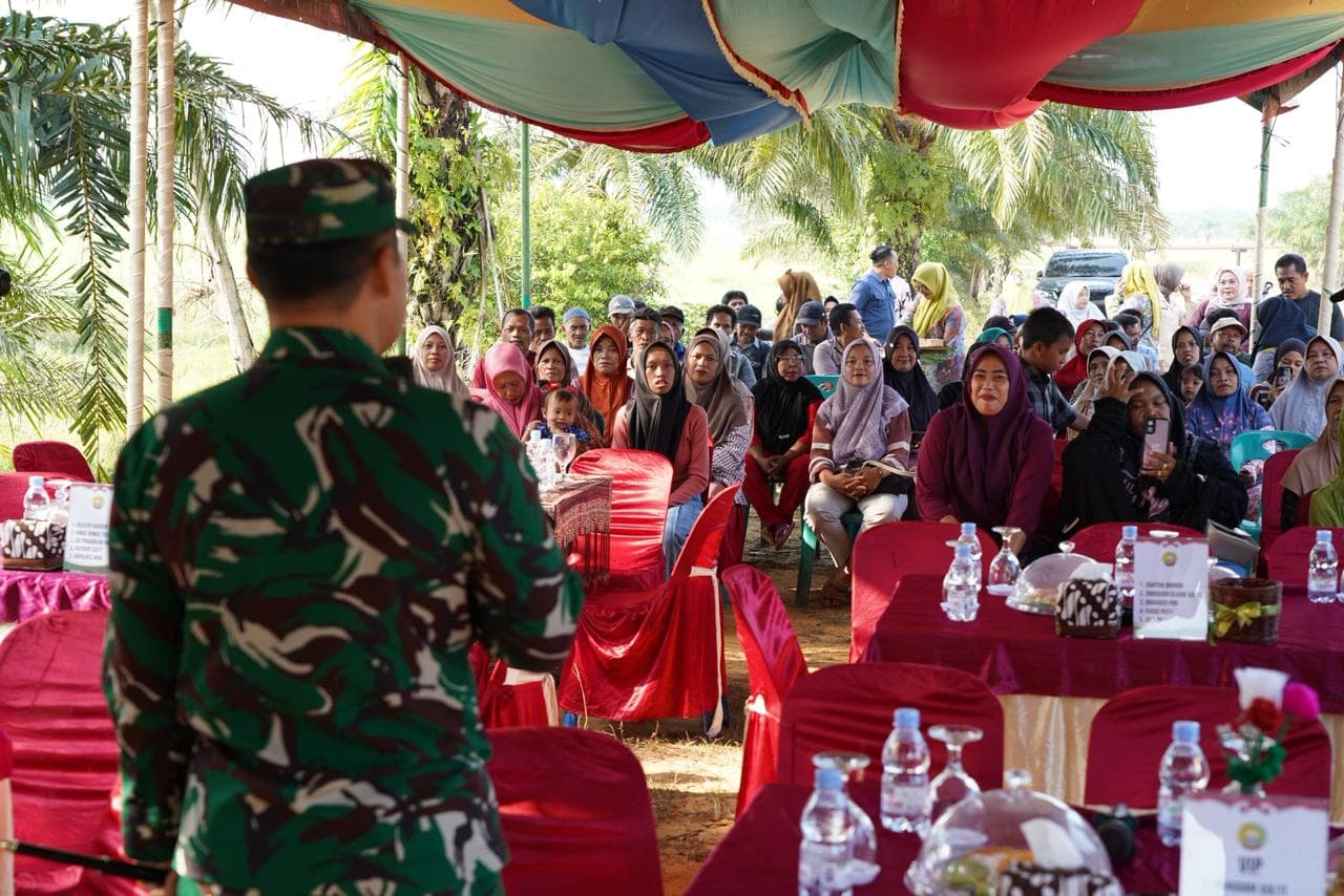 Pangdam XIX Tuanku Tambusai Tinjau Jembatan Garuda, Dorong Mobilitas dan Ekonomi Warga Rohil