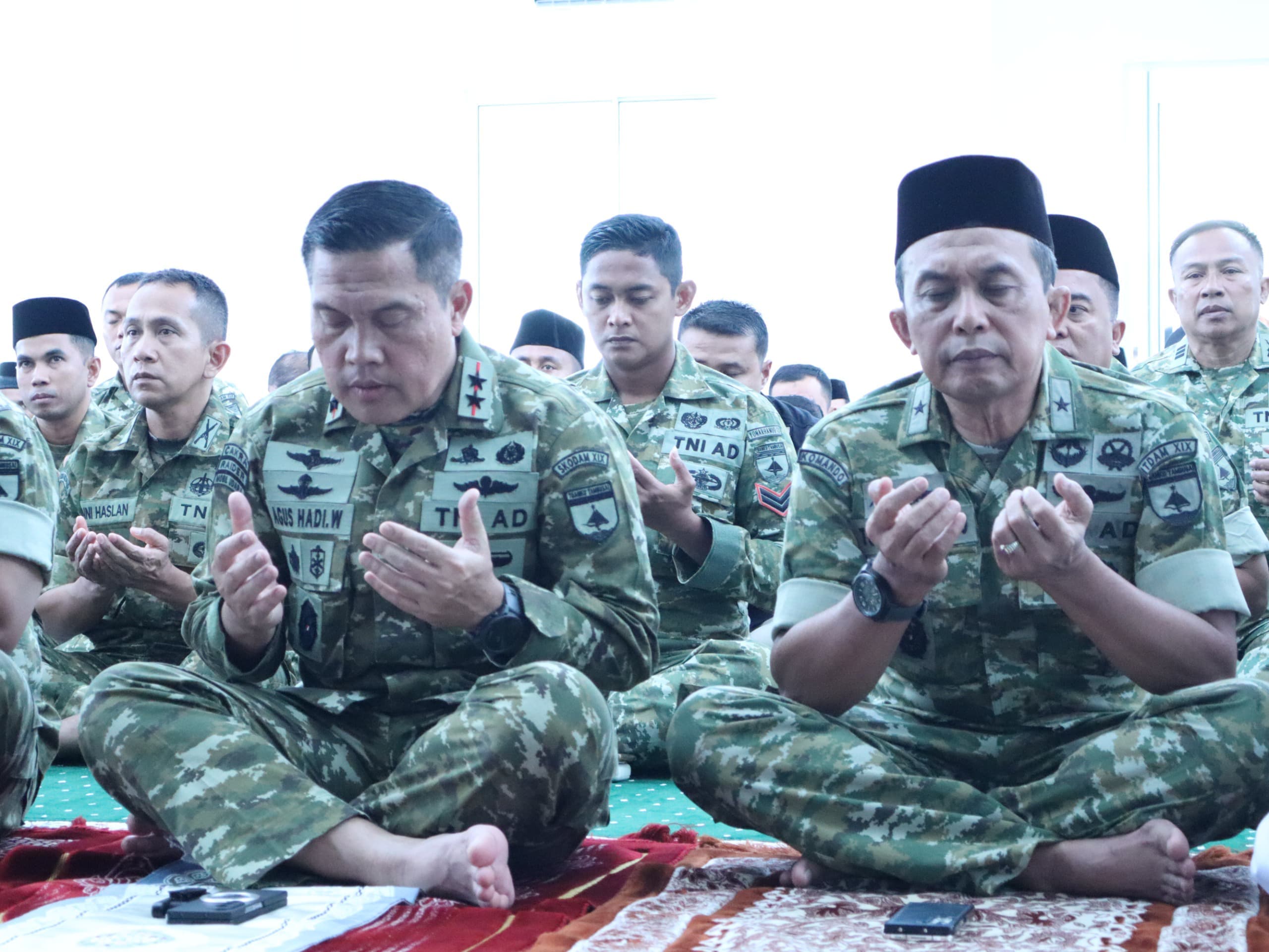 Kodam XIX/Tuanku Tambusai Teguhkan Tekad Bersama Rakyat melalui Peringatan Maulid Nabi Muhammad SAW