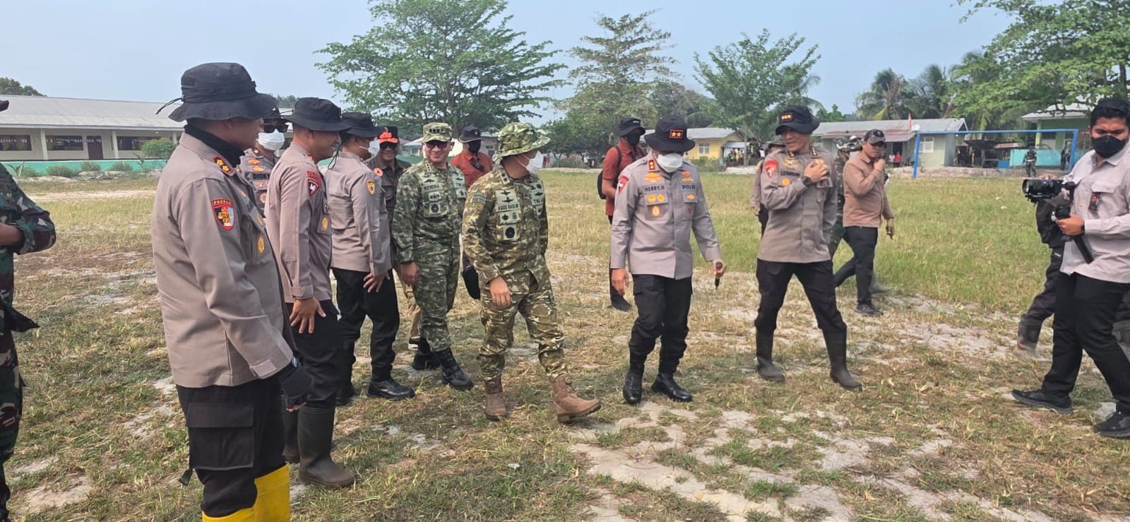 Kodam XIX/Tuanku Tambusai Jaga Kesiapsiagaan, Pangdam Cek Penanganan Karhutla di Inhu