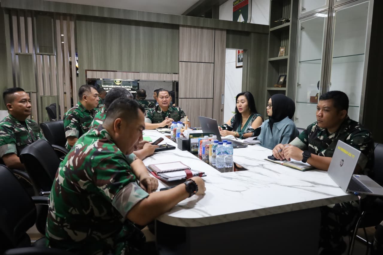 Perkuat Layanan Kesehatan, Kodam XIX/Tuanku Tambusai Bahas Pembangunan Rumah Sakit Tentara